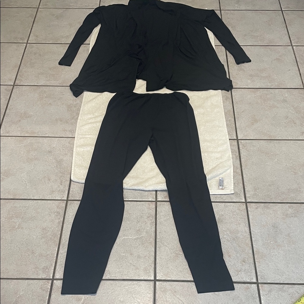 Vintage Norma Kamali (2) Piece Cardigan/Pants